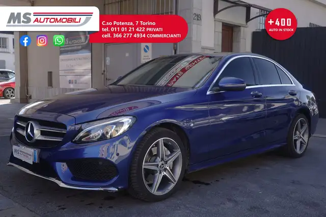 2017 Mercedes-Benz C-Class in Blue for sale