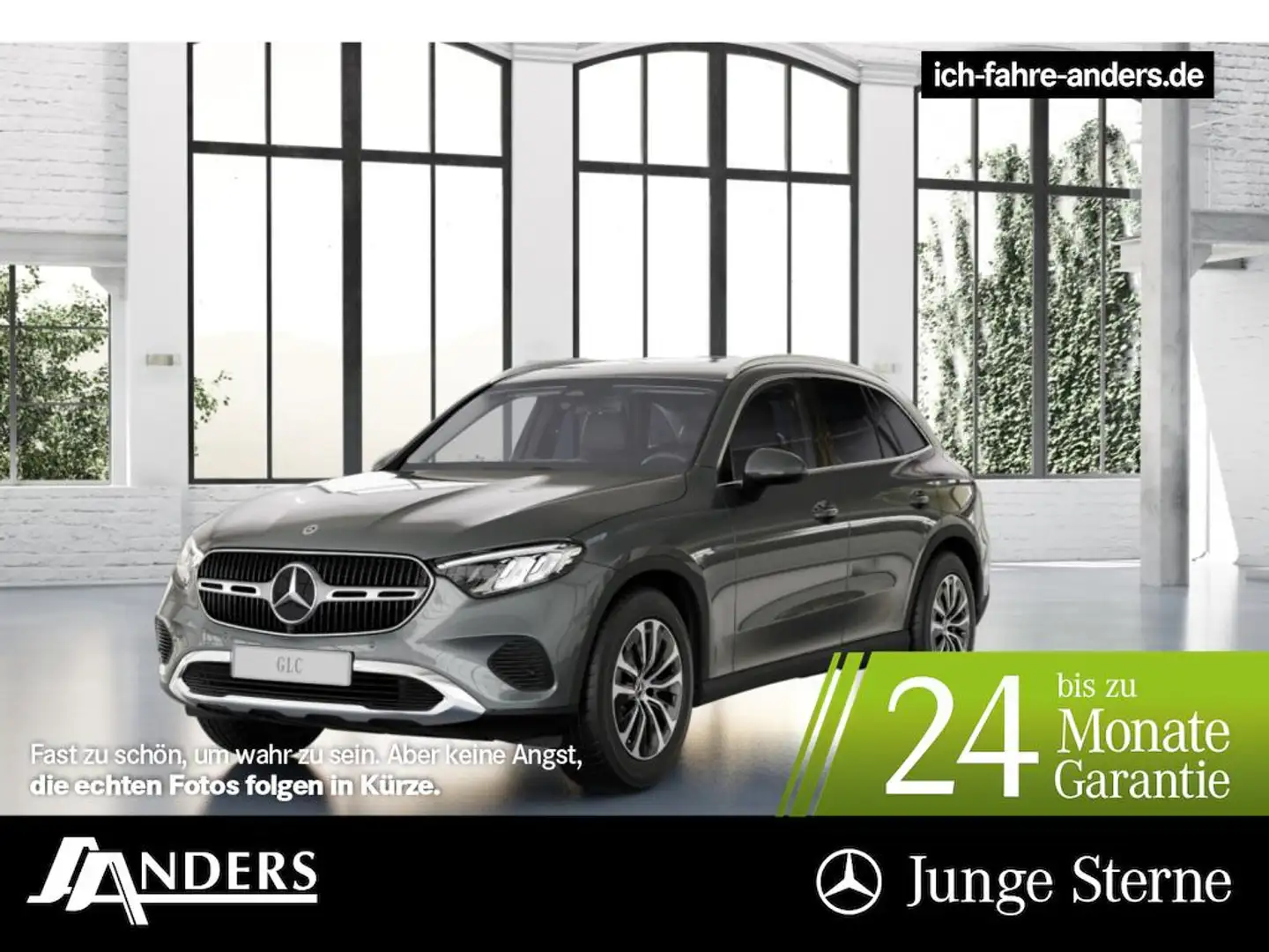 Mercedes-Benz GLC 220 d 4M Avntgarde+MBUX+SHZ+LED+PDC+Kam+AHK Grau - 1
