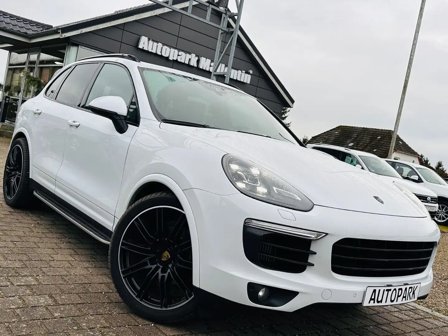 Porsche Cayenne Diesel Platinum Edition Blanc - 1