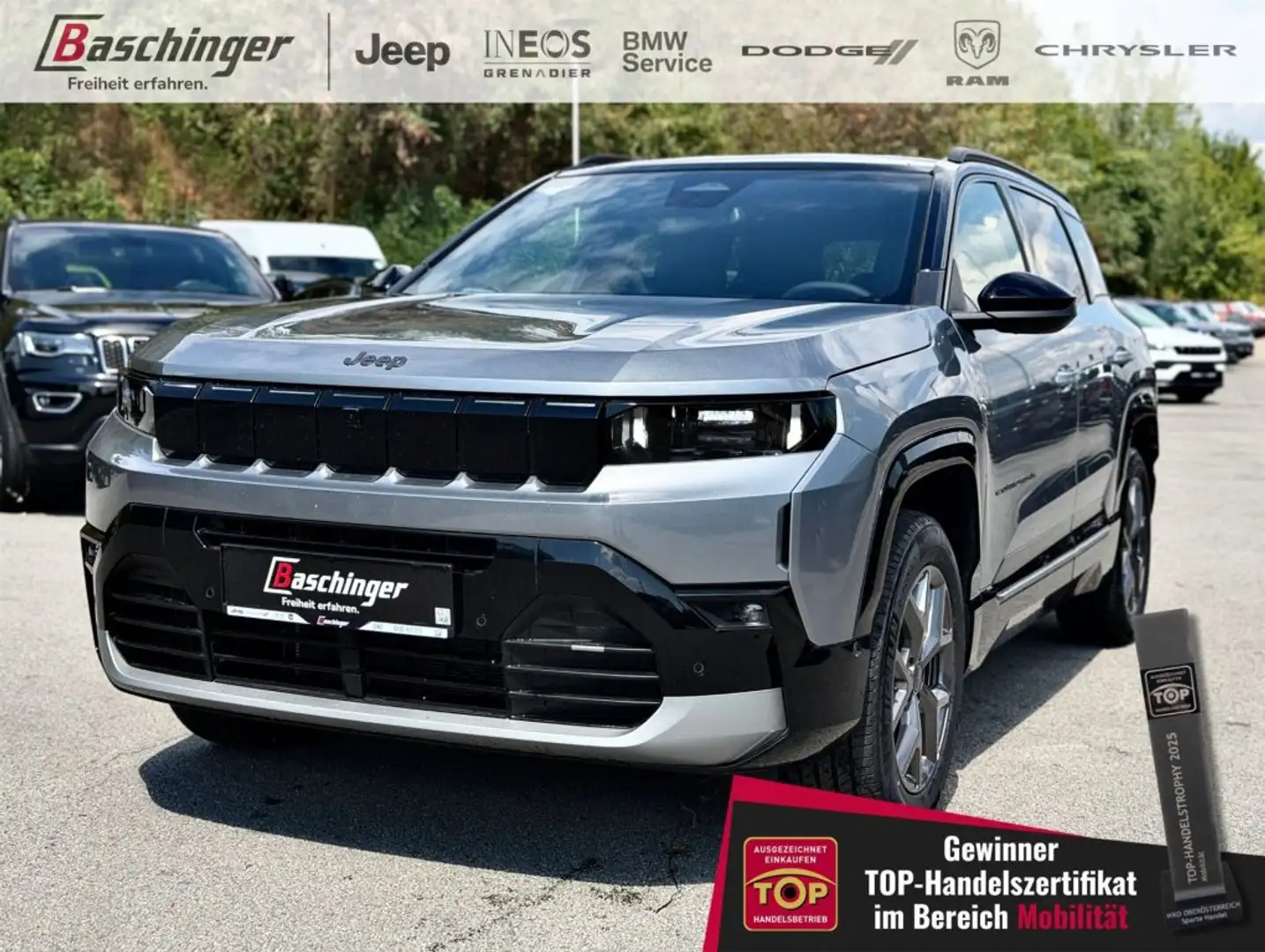 Jeep Compass e-Hybrid First Edition Vollausstattung Grau - 1