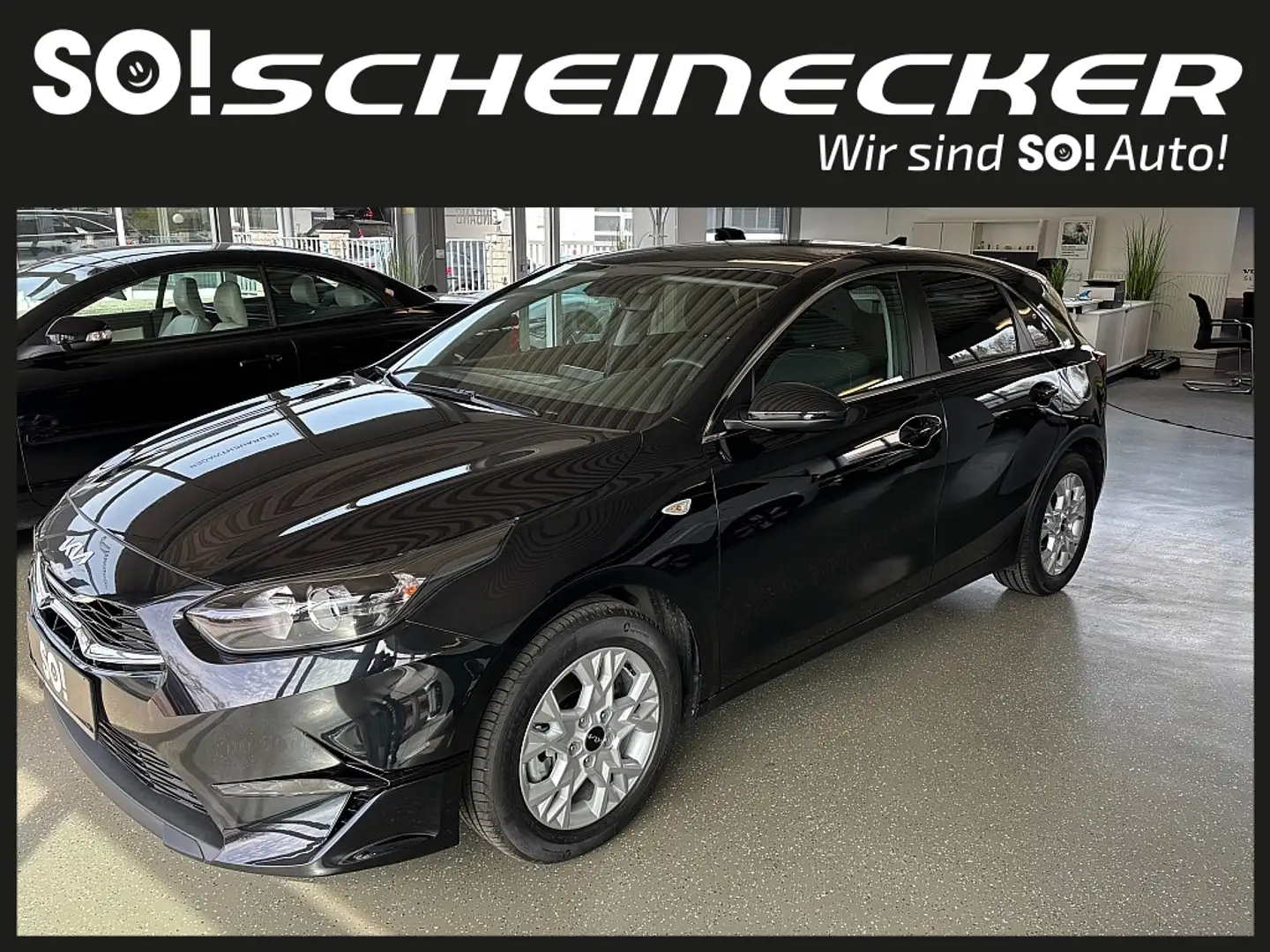 Kia Ceed / cee'd ceed 1,0 T-GDI GPF Silber Schwarz - 2