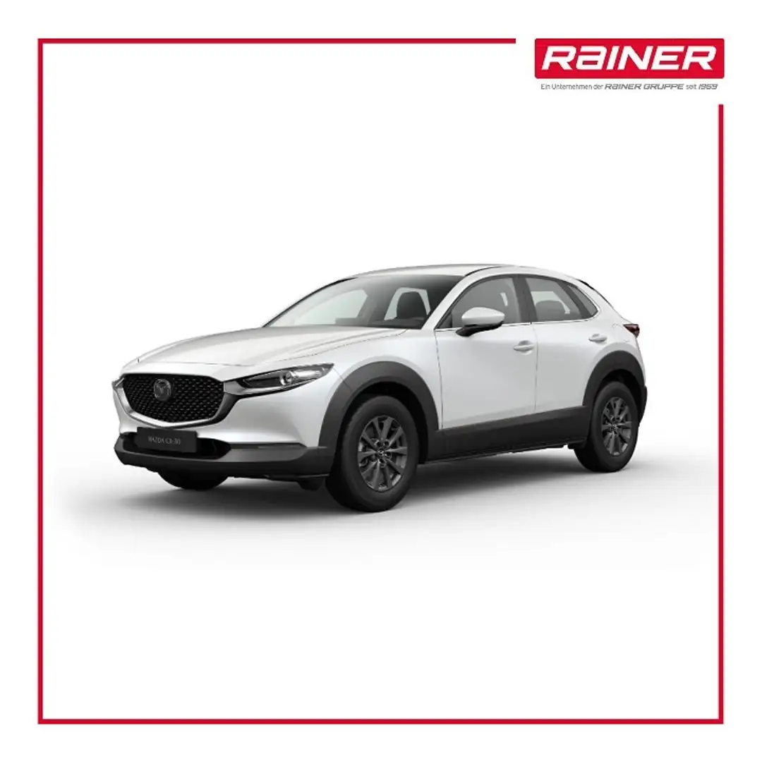 Mazda CX-30 e-Skyactive G140 Centre-Line Aut. Weiß - 1