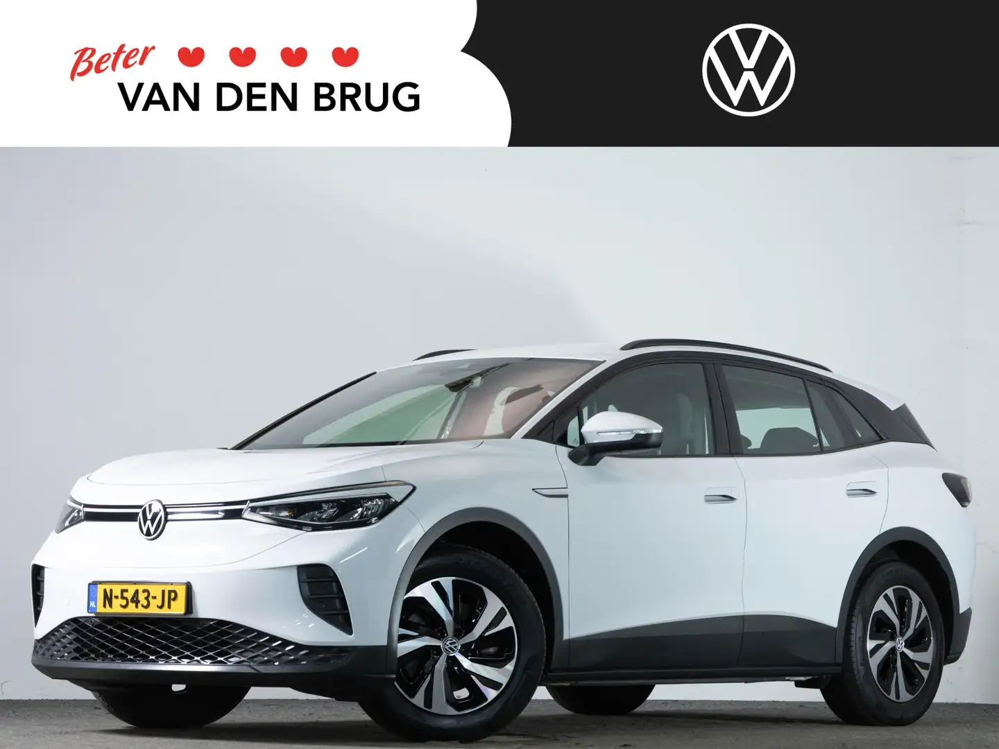 Volkswagen ID.4 City 52 kWh 150 PK | LED | Stoel & Stuurwiel verwa Blanc - 1
