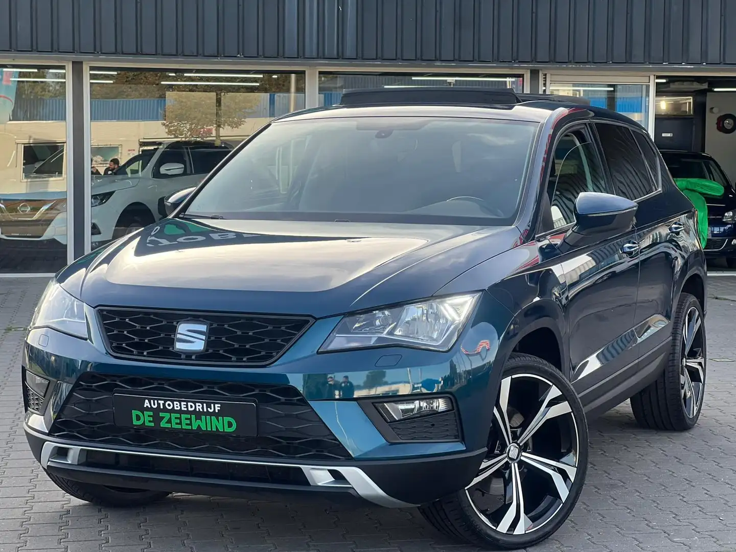 SEAT Ateca 1.0 EcoTSI Style|panoramadak|nieuw APK Blauw - 2
