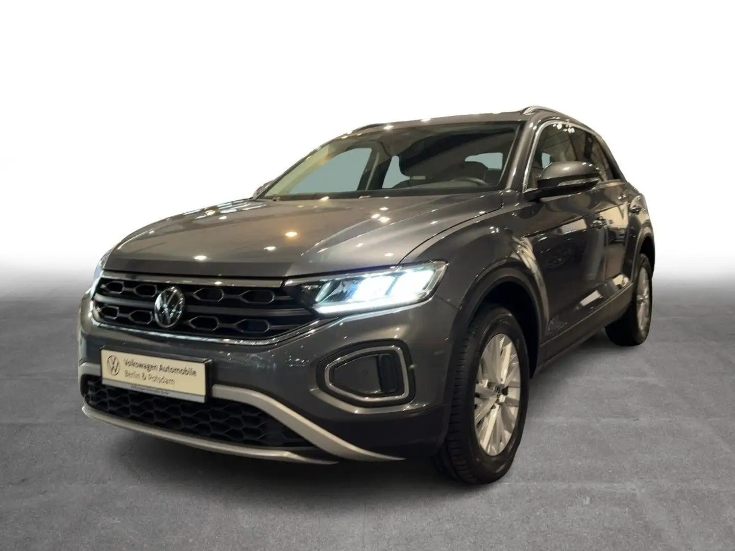 Volkswagen T-Roc 1.0TSI Life NAVI PDC LED SHZ Gris - 2