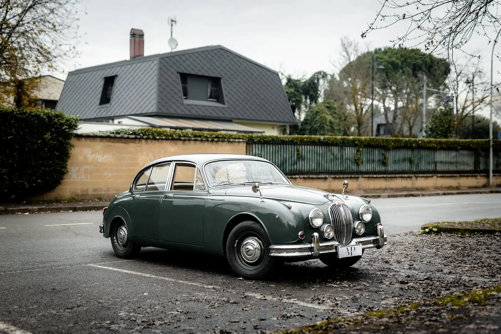 Jaguar MK II 3.4 | RHD | Verde Sherwood | Restauro Meccanica Zöld - 2