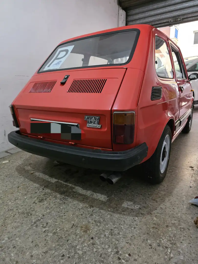 Fiat 126 Personal 4 (1976) Piros - 2