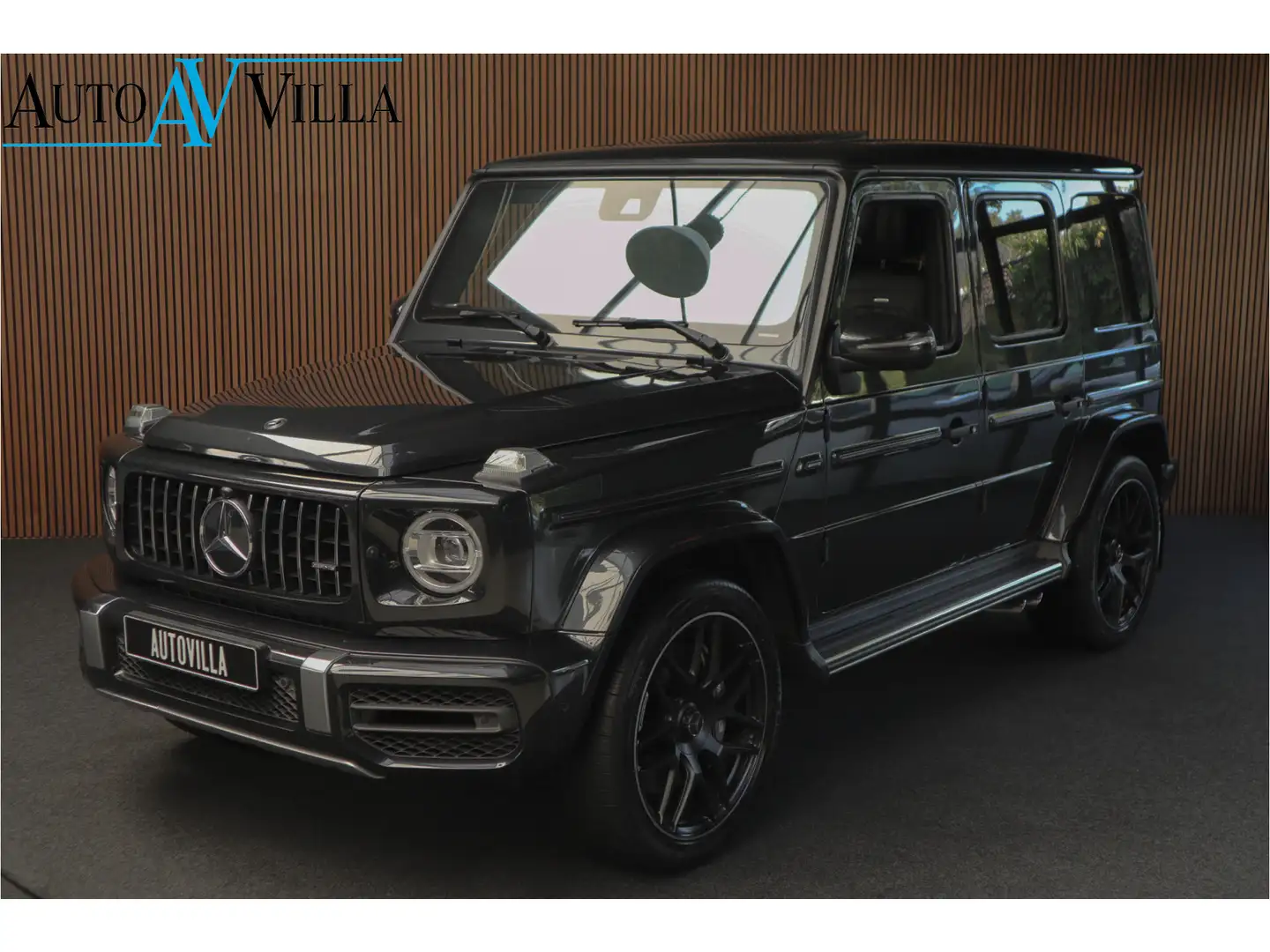 Mercedes-Benz G 63 AMG Panodak Carbon Burmester Leer 360 PTS Open dak Nav Zwart - 1