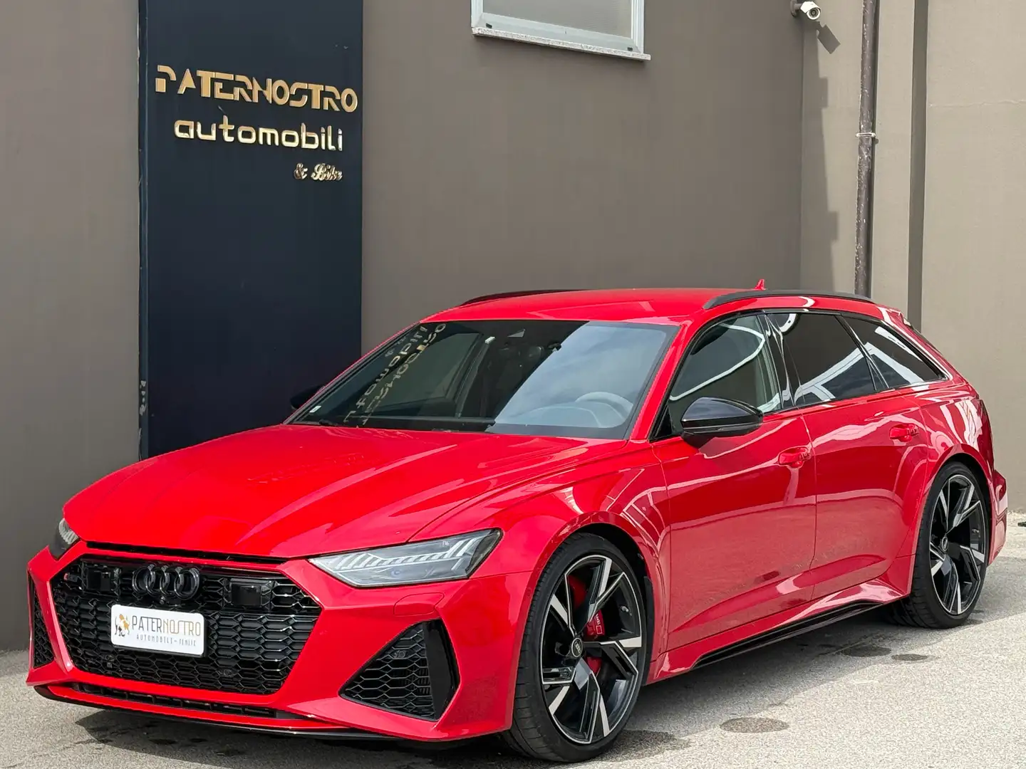 Audi RS6 Avant 4.0 mhev quattro tiptronic iva esp carbo Rood - 1