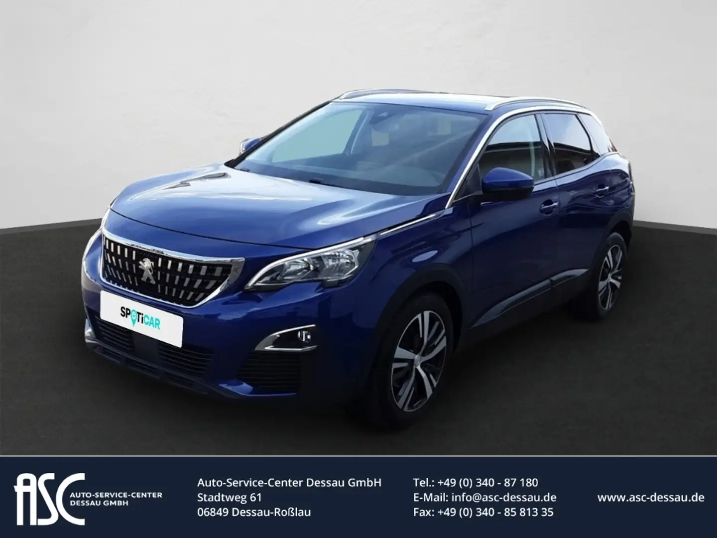 Peugeot 3008 ACTIVE 130 , Klima , Navi , Kamera Blau - 1