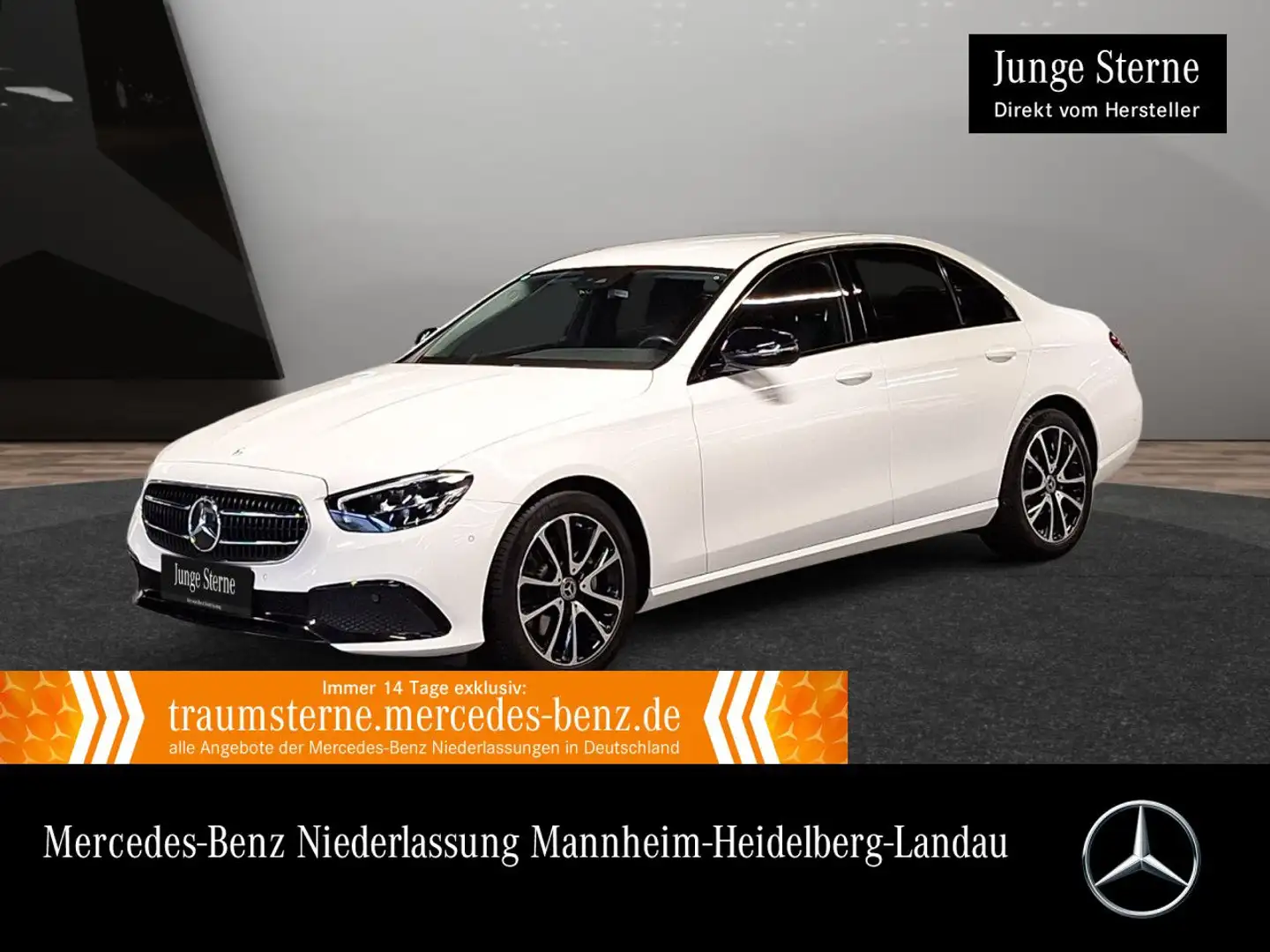 Mercedes-Benz E 200 AVANTG+NIGHT+LED+KAMERA+TOTW+9G Weiß - 1