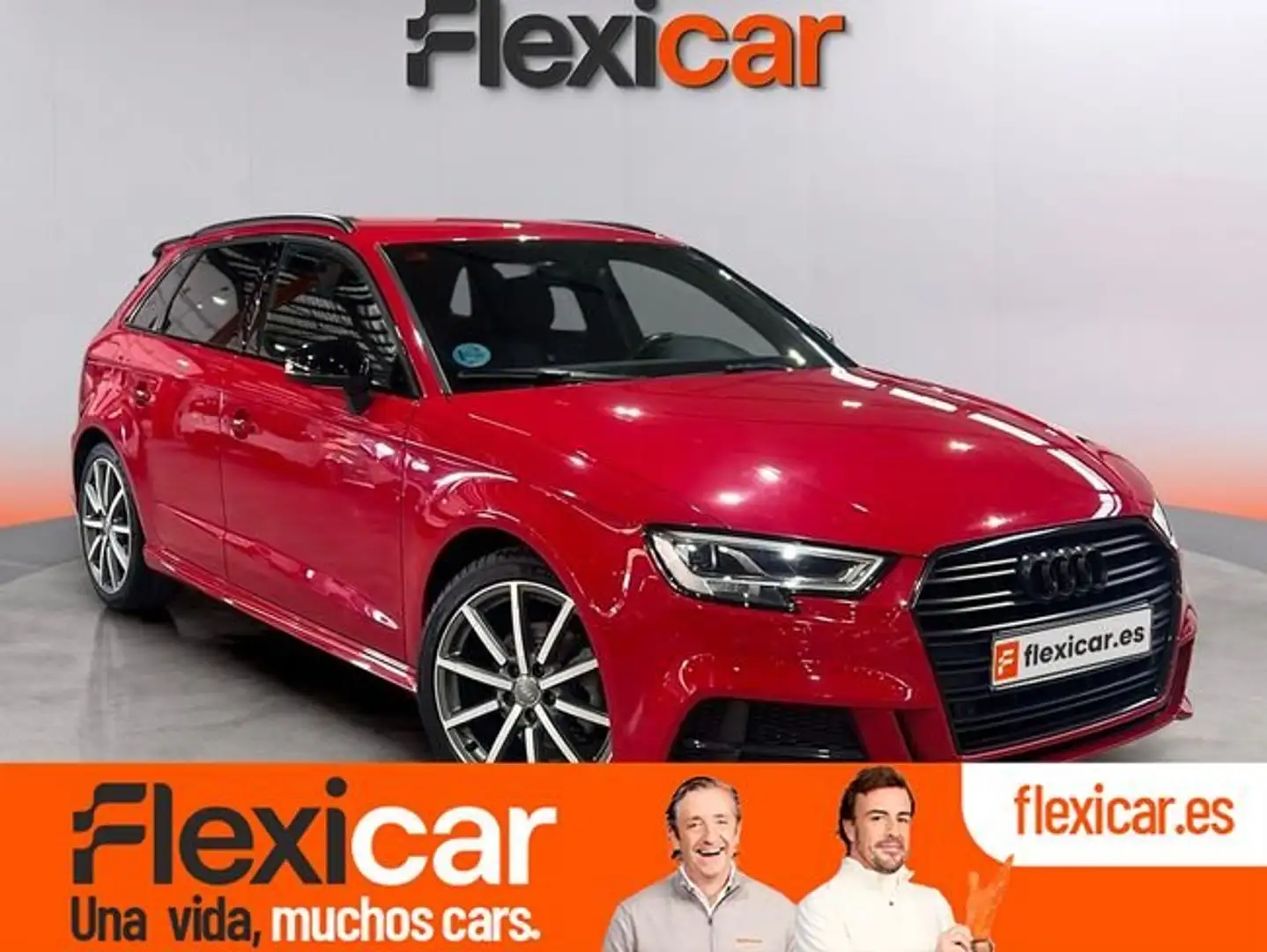 Audi A3 Sportback 35 TFSI S line S tronic 110kW Rojo - 1