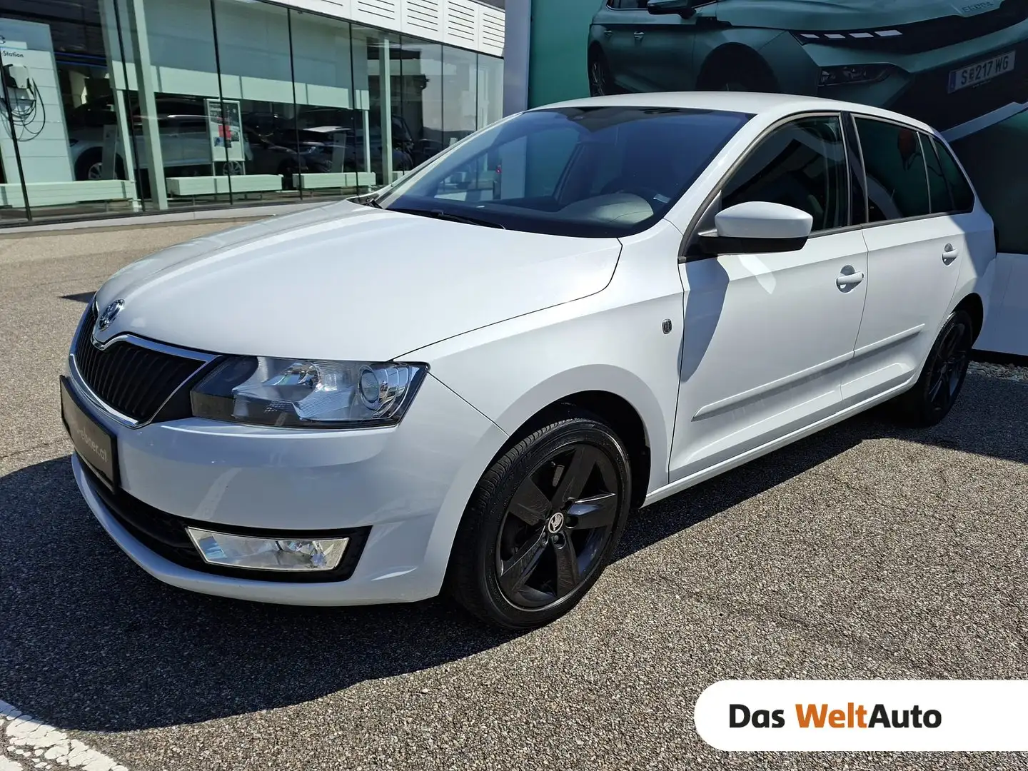 Skoda Rapid/Spaceback Spaceback Elegance TDI Blanc - 1