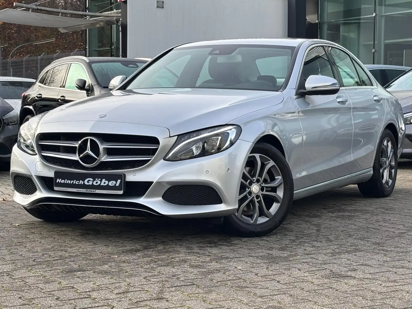 Mercedes-Benz C 180 AVANTGARDE*LED*SD-KARTEN-NAVI*AMBIENTEBEL* Silber - 1