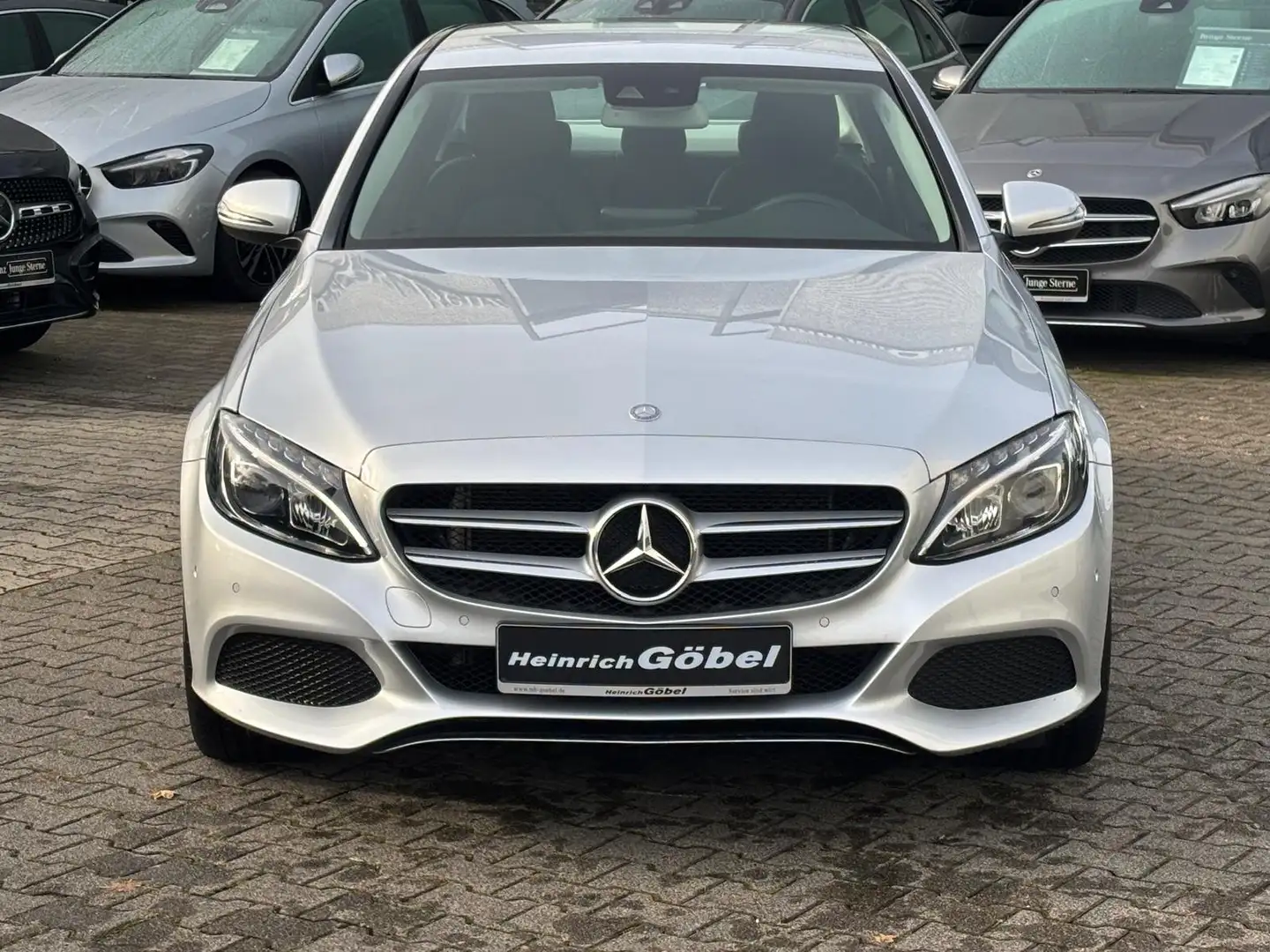 Mercedes-Benz C 180 AVANTGARDE*LED*SD-KARTEN-NAVI*AMBIENTEBEL* Silber - 2
