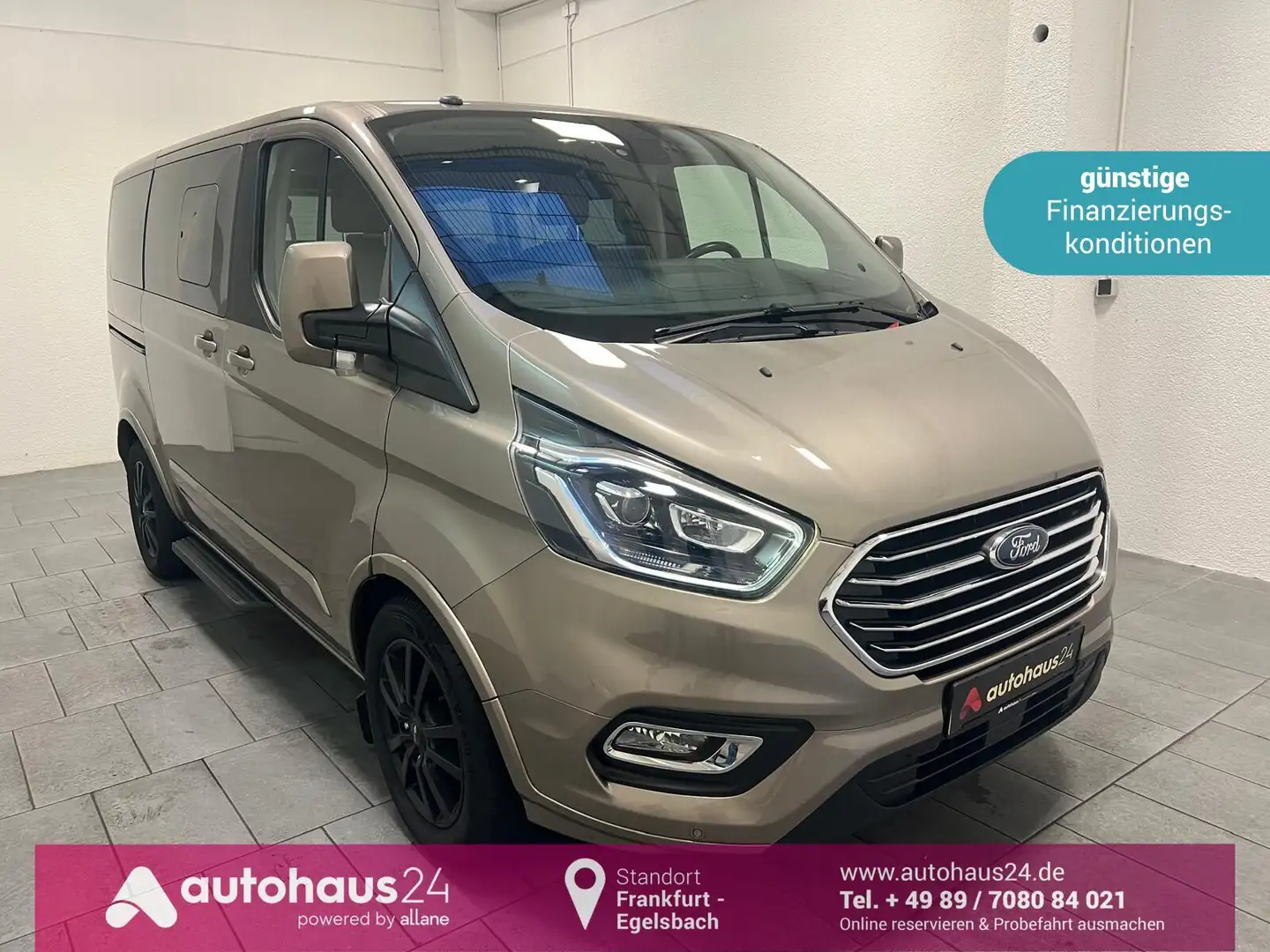 Ford Tourneo Custom 2.0 TDCi 8Sitze|Navi|CAM|PDC| Argent - 1