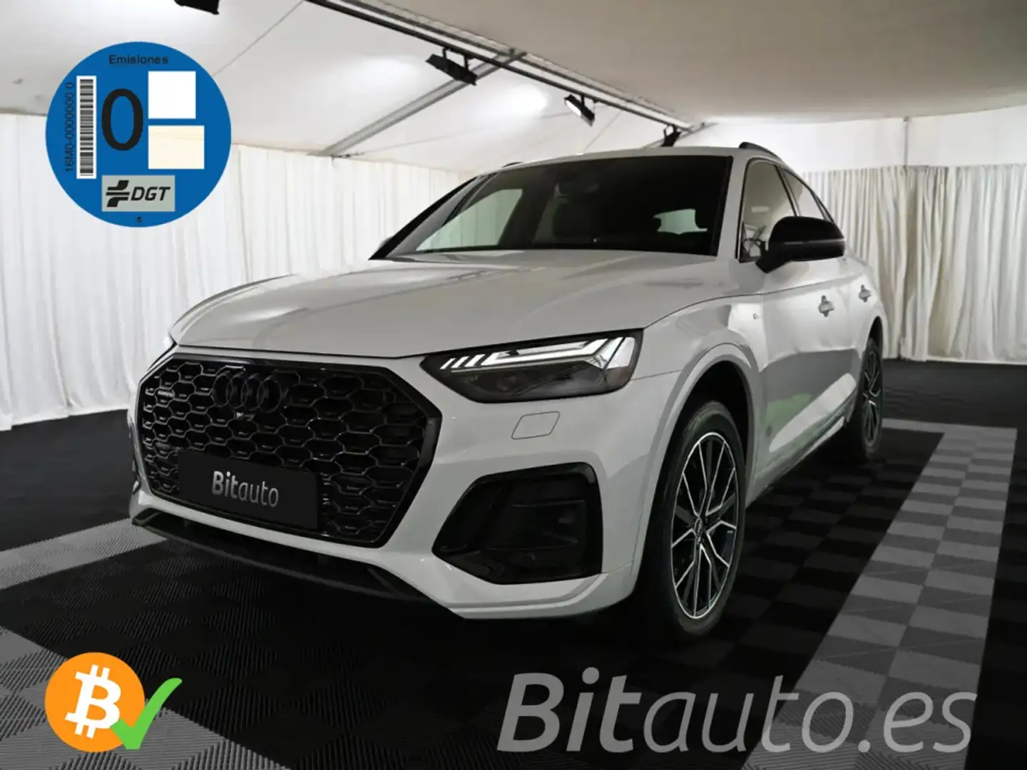 Audi Q5 Sportback 55 TFSIe Black line quattro-ultra S tron Blanco - 1