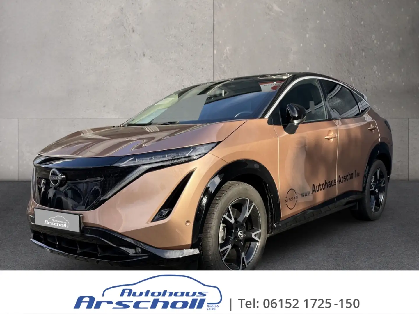 Nissan Ariya 87 kWh Evolve Pack HUD Panorama Navi Leder Memory Brown - 1