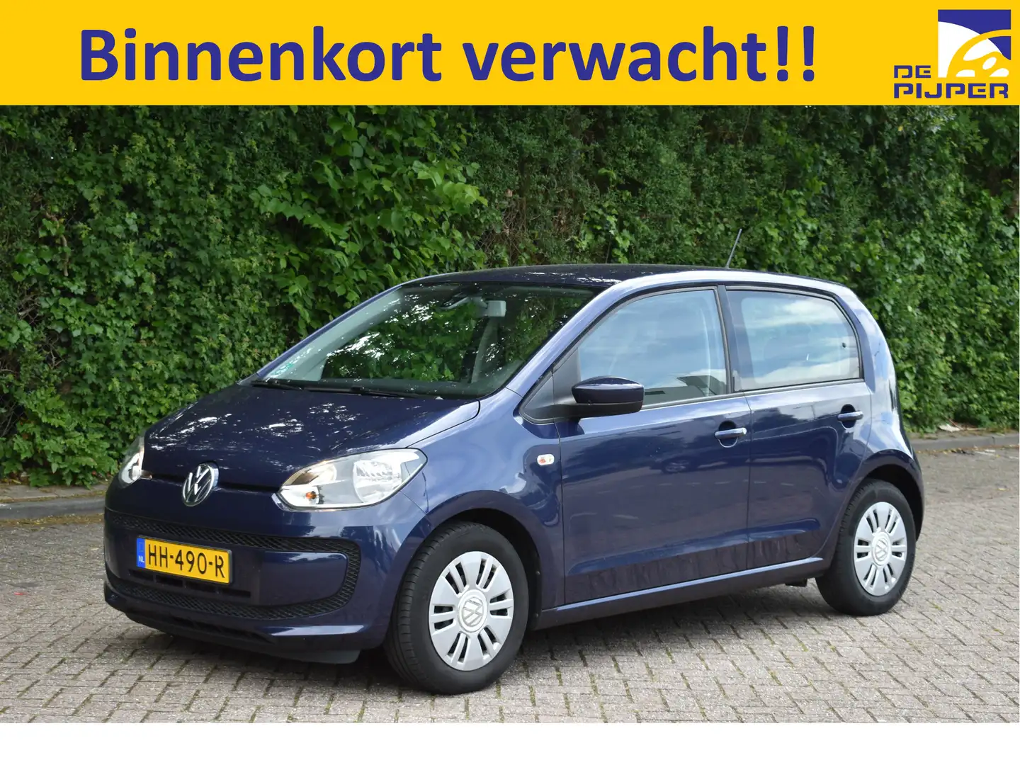 Volkswagen up! 1.0 move up! BlueMotion,ORGINEEL NEDERLANDS , ZELF Blauw - 1