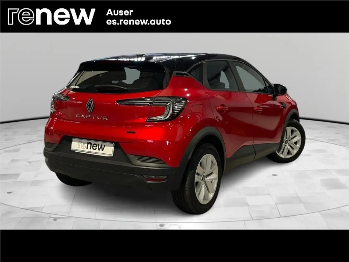 Renault Captur E-TECH Híbrido Evolution 105kW Rojo - 2