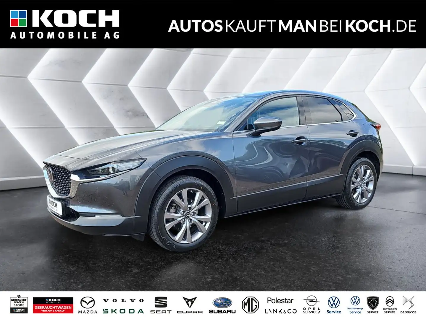 Mazda CX-30 2.5 140 6AT FWD Exclusive-line ACC 360 BOS Grau - 1