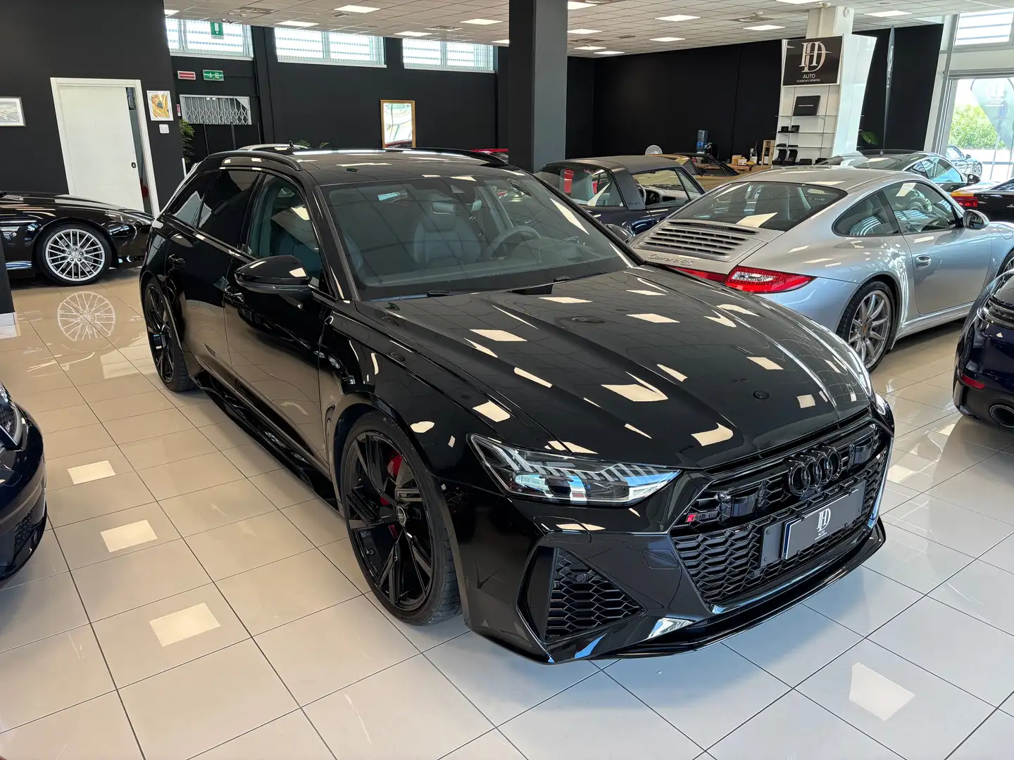 Audi RS6 RS6 Avant 4.0 mhev quattro tiptronic - IVA TOTALE Nero - 1