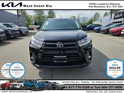 Black 2018 Toyota Highlander SUV / Crossover All-Wheel Drive Automatic