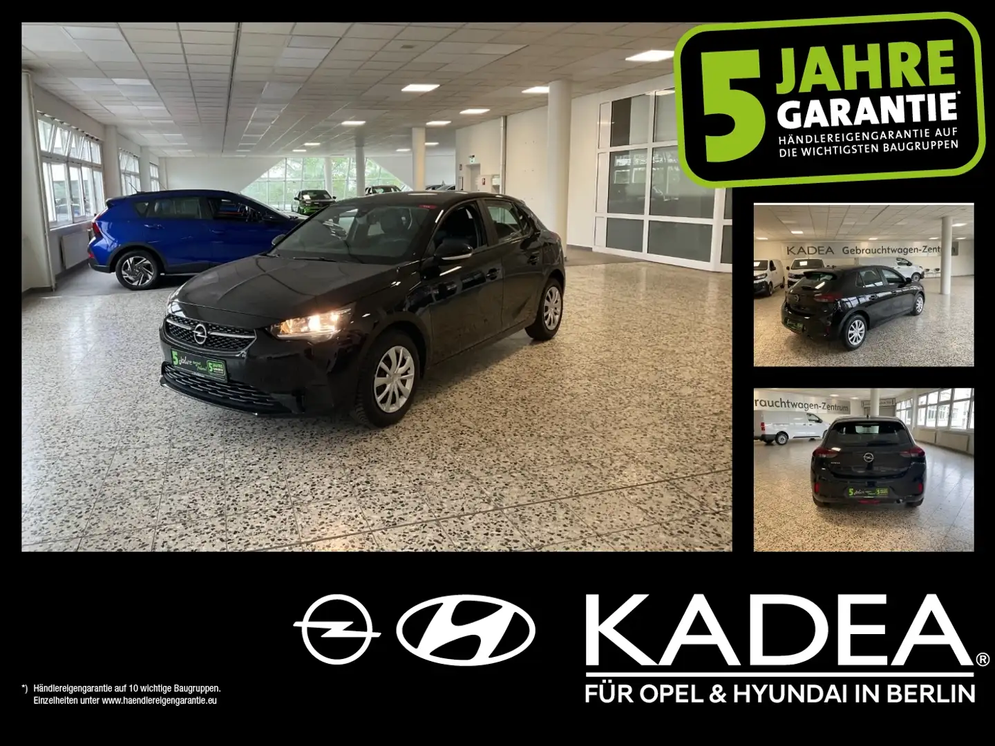 Opel Corsa F 1.2 Edition WILMERSDORF Schwarz - 1
