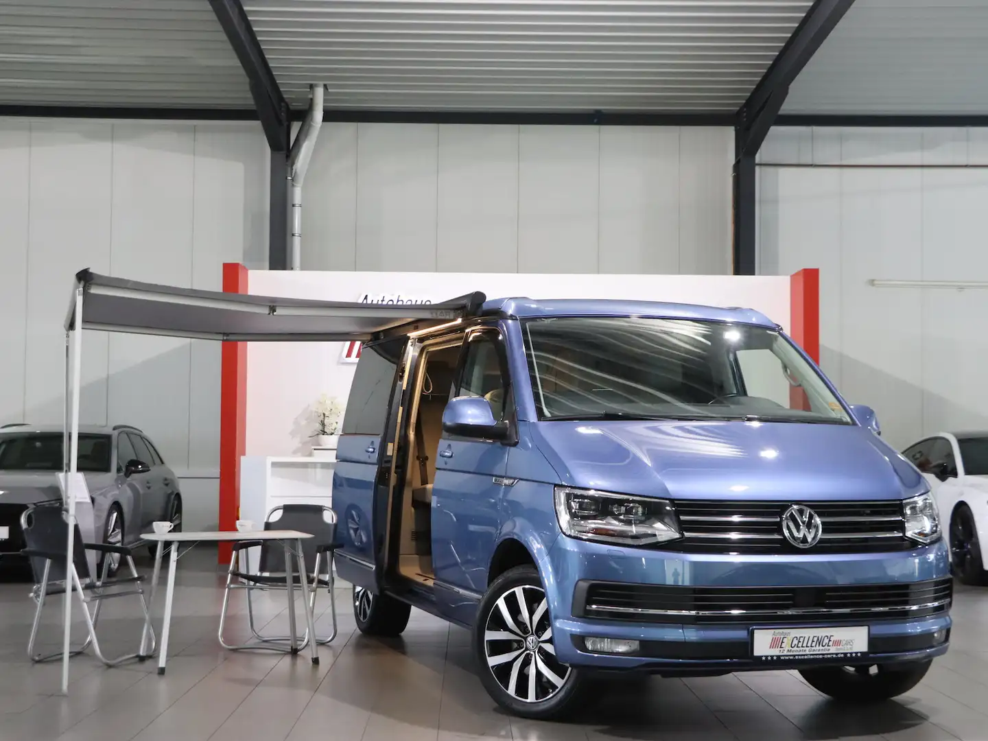 Volkswagen T6 California 2.0 TDI DSG OCEAN CAMPER / SCHÖN / Albastru - 2