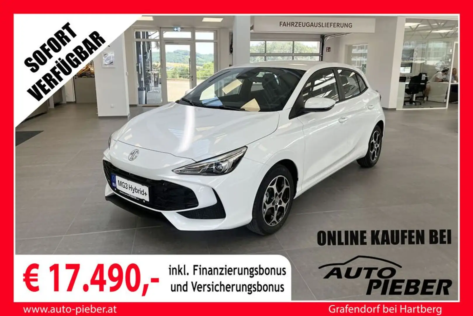 MG MG3 MG3 1,5 Hybrid  Comfort Aut. *RFK* Blanc - 1