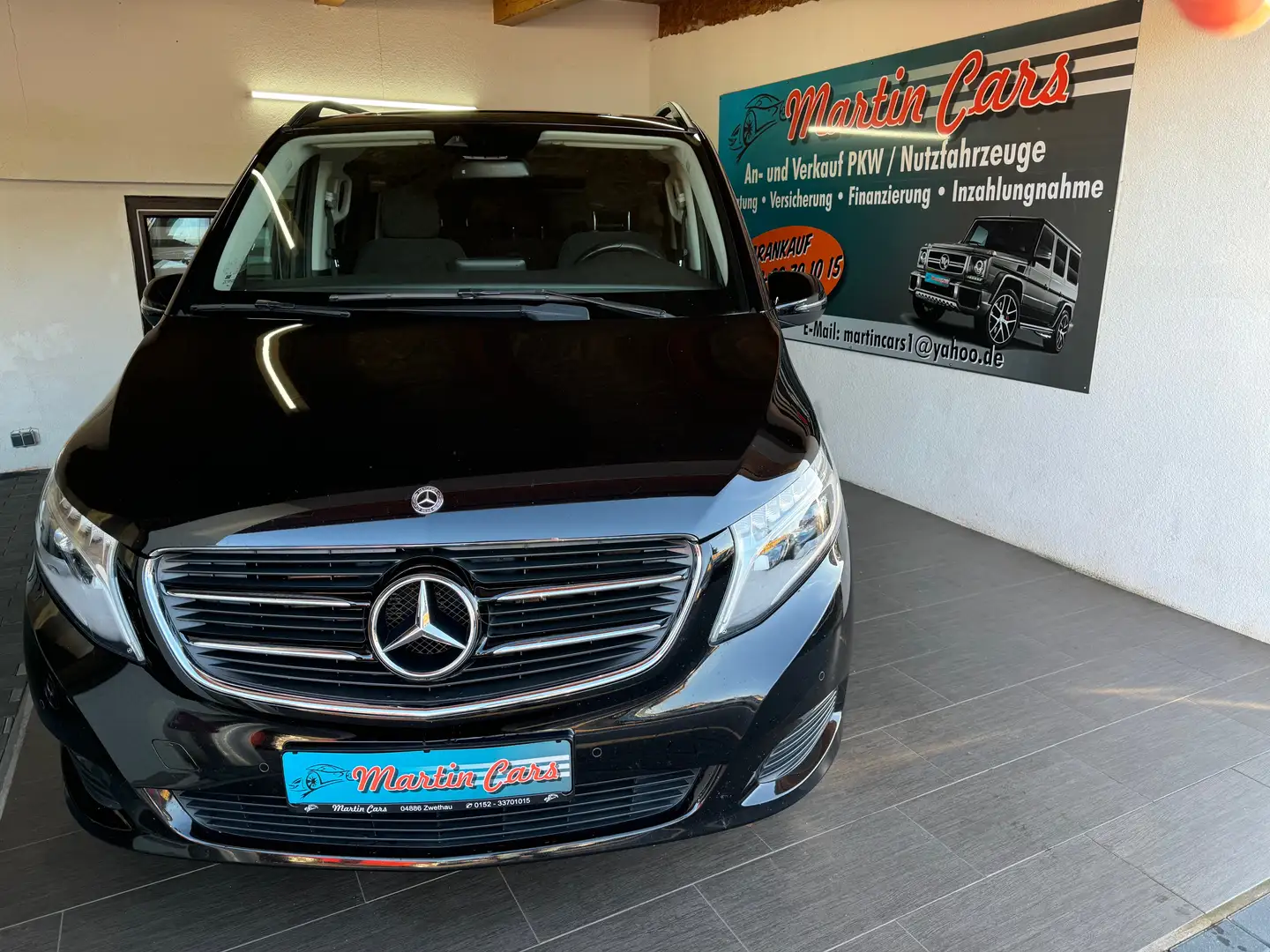 Mercedes-Benz V 250 8-Sitz Climatronic EURO6 7G Automatik Standheizung Schwarz - 2