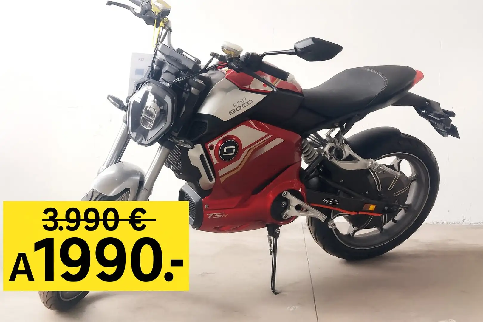 Super Soco TSx Moto Elettrica ((NUOVA)) 125 cc L3 OFFERTA PROMO Rosso - 1
