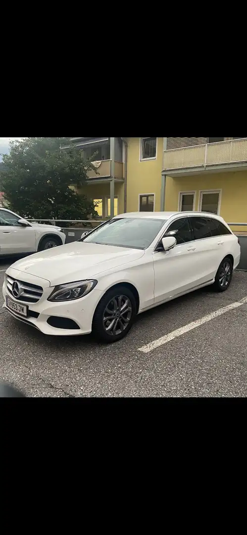 Mercedes-Benz C 220 d T Avantgarde Aut. Weiß - 1