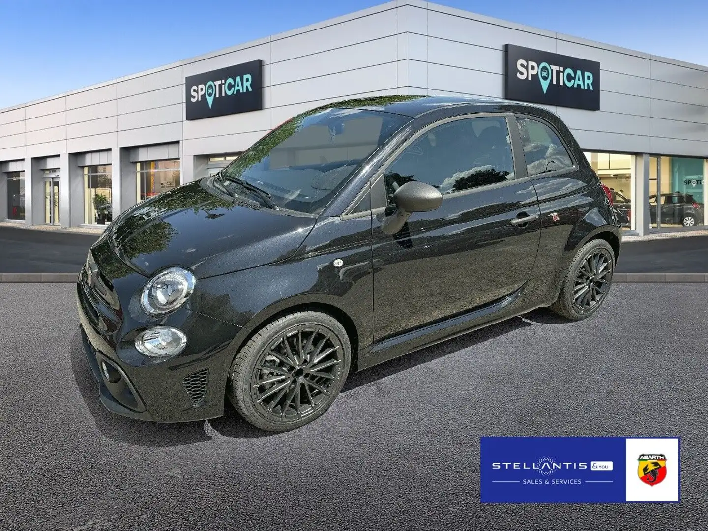 Abarth 595 500 1.4 T-Jet 16V  (EURO 6d) Schwarz - 1