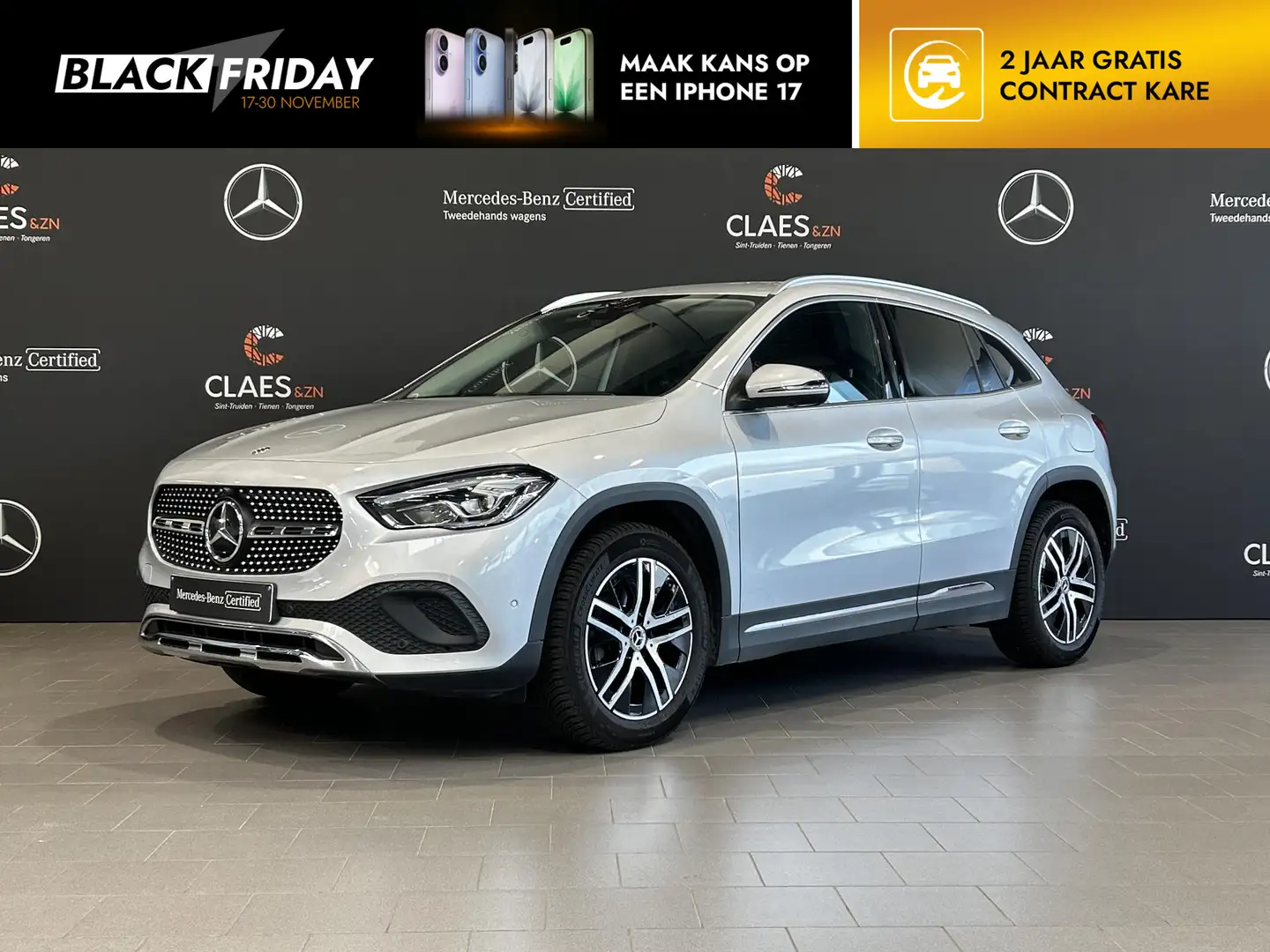 Mercedes-Benz GLA 200 Business Line + 2x onderhoud! Argent - 1