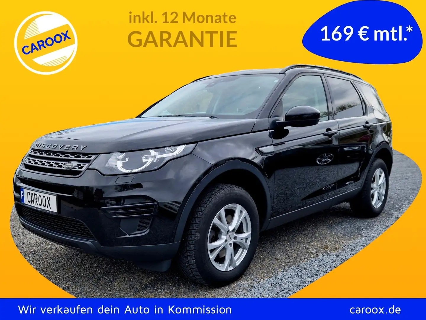 Land Rover Discovery Sport 2.0 TD4 4WD Pure AHK SZH Schwarz - 1