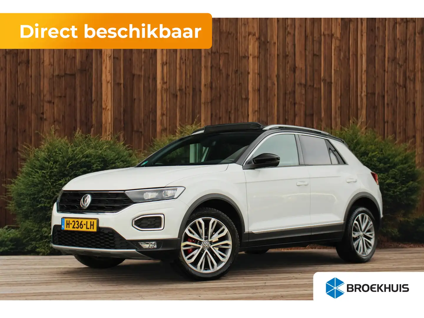 Volkswagen T-Roc 1.5 TSI Sport Business R | Navigatie Factory | Pan Blanco - 1