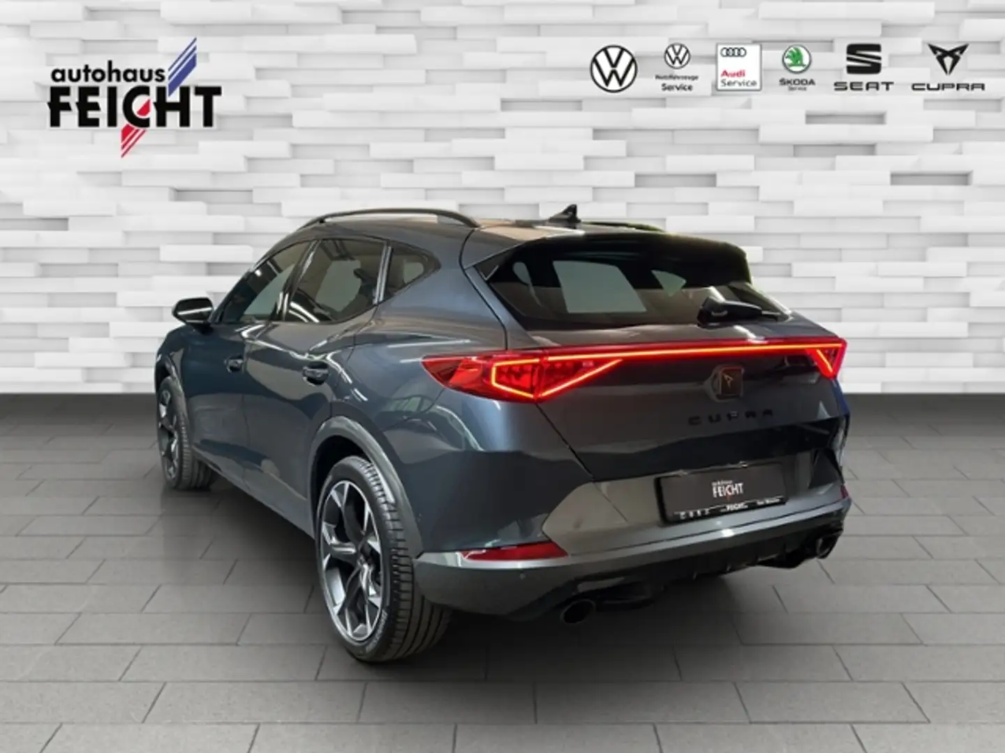 CUPRA Formentor 2.0 TSI VZ+LED+NAVI+RFK+CARPLAY+SITZH. Silber - 2