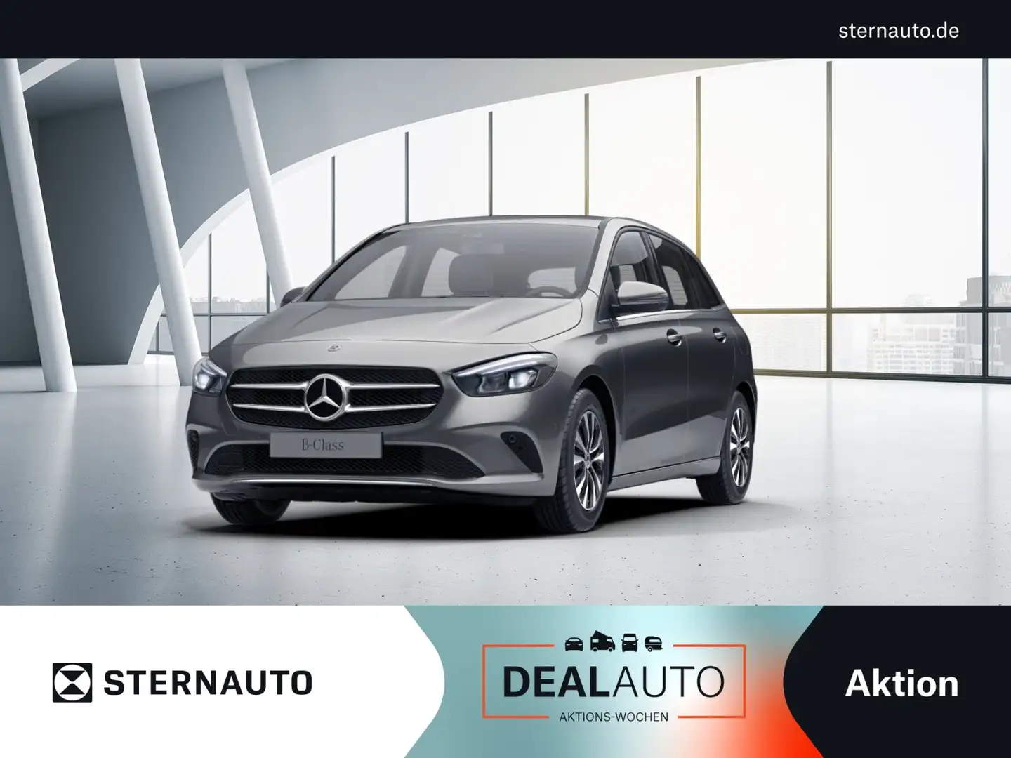 Mercedes-Benz B 200 B 200 Style RüKam LED AHK Spiegelpaket Sitzh Navi Grau - 1