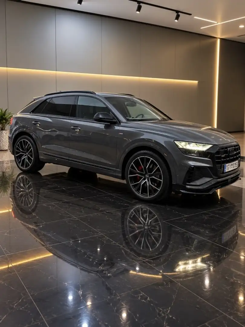 Audi Q8 50 TDI S line plus quattro tiptronic Gris - 2