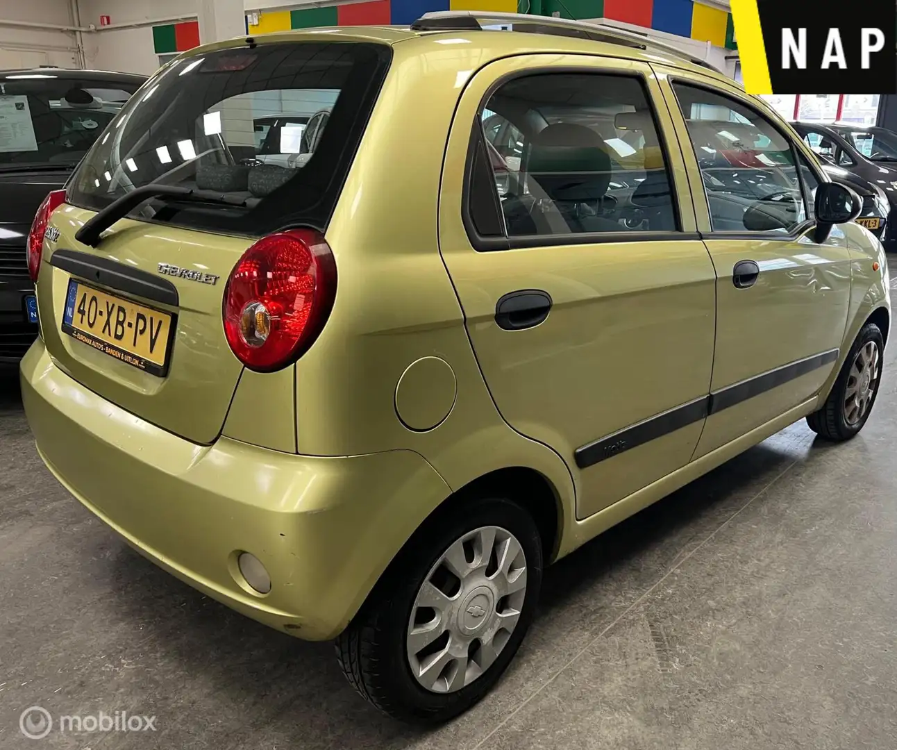 Chevrolet Matiz 0.8 Style NAP - Elektr. Ramen - Laag Km. Gelb - 2