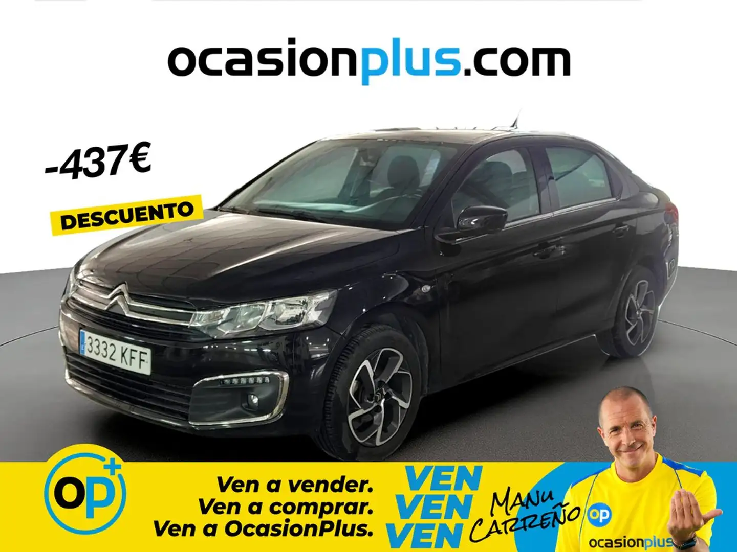 Citroen C-Elysée 1.2 PureTech Shine 82 Weiß - 1