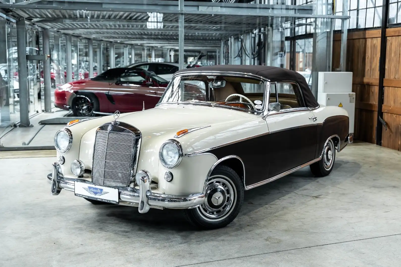 Mercedes-Benz 220 S Cabriolet | Top Zustand | Classic Data 2 Beige - 2