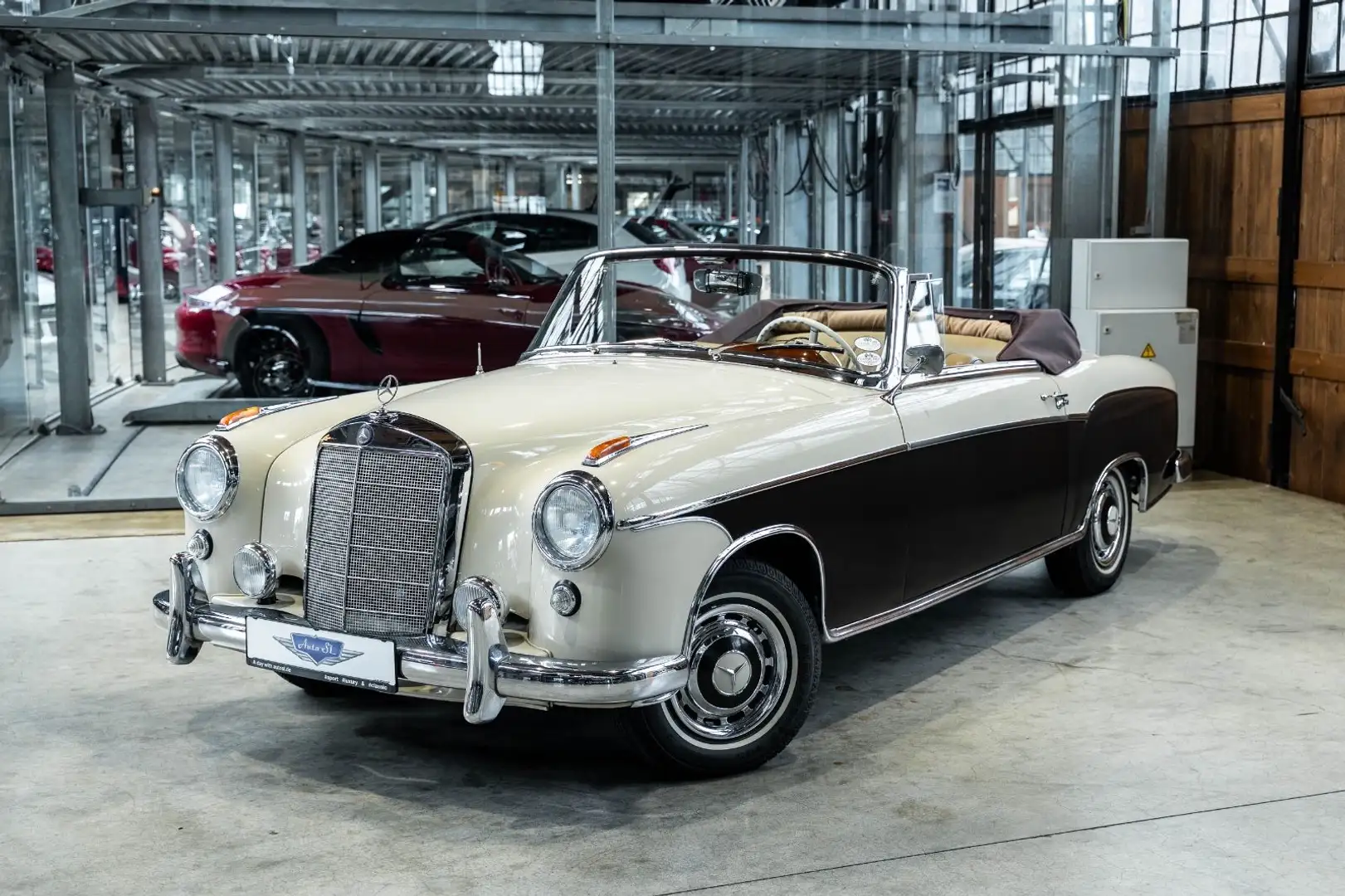 Mercedes-Benz 220 S Cabriolet | Top Zustand | Classic Data 2 Beige - 1