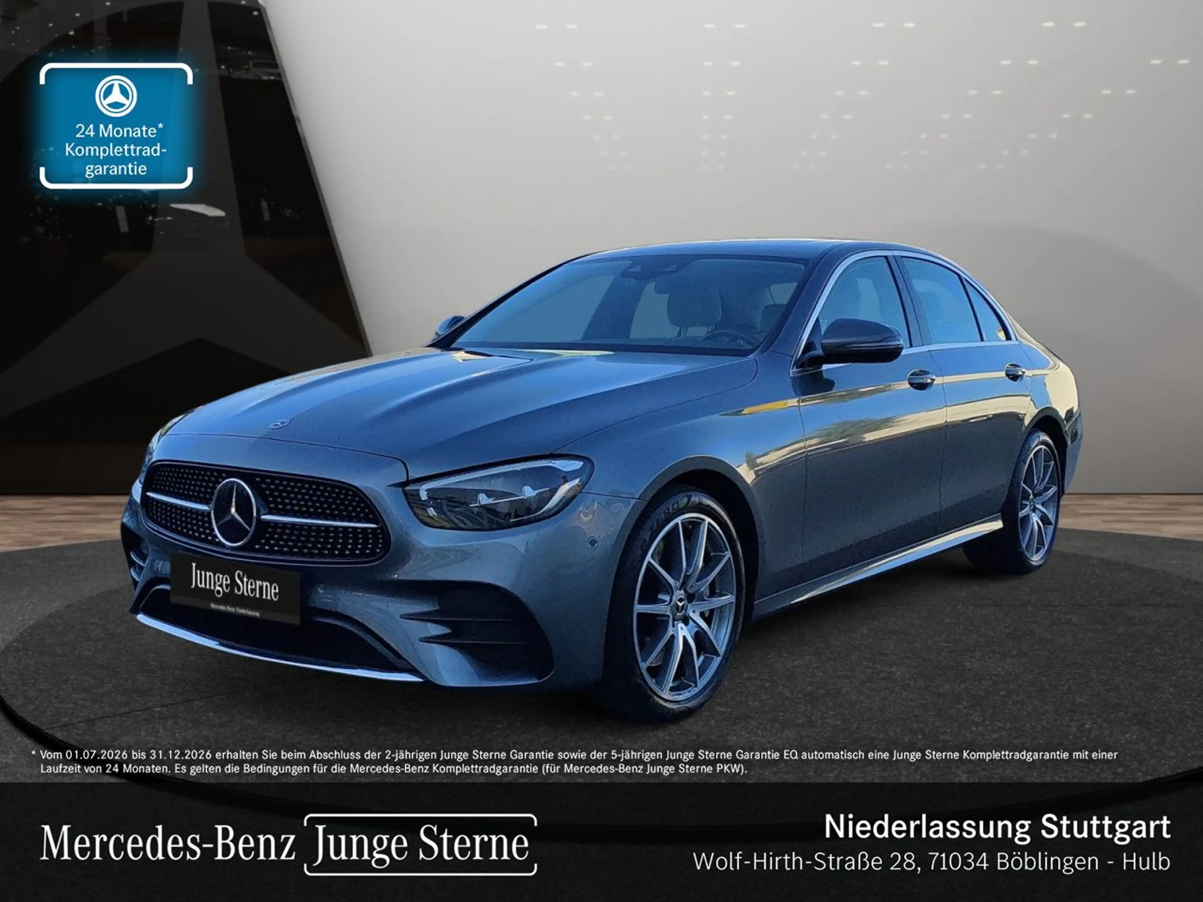 Mercedes-Benz E 300 de AMG+AHK+LED+FAHRASS+KAMERA+19"+HUD+9G