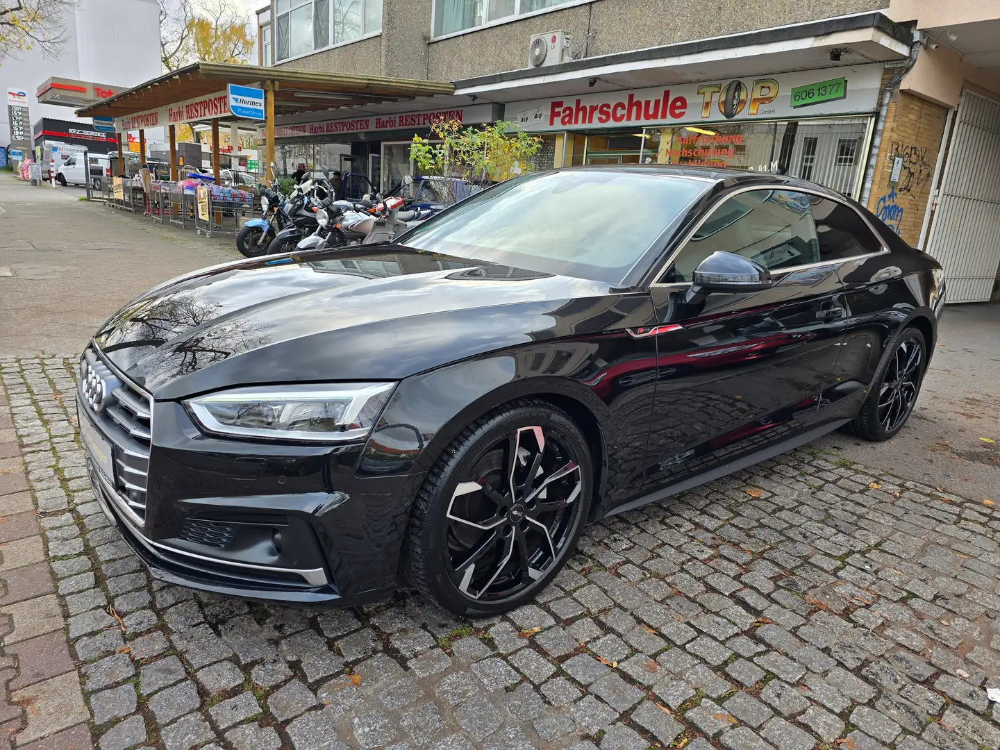 Audi A5 quattro sport S line/Scheckheft/Top View/Leder Schwarz - 2