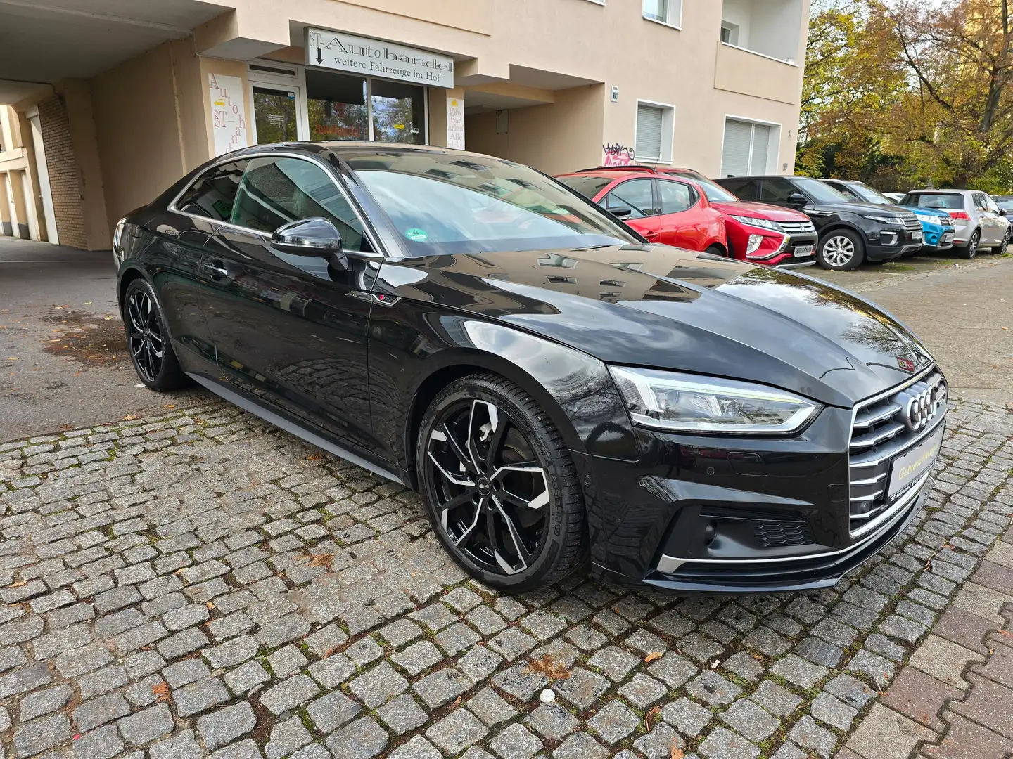 Audi A5 quattro sport S line/Scheckheft/Top View/Leder Schwarz - 1
