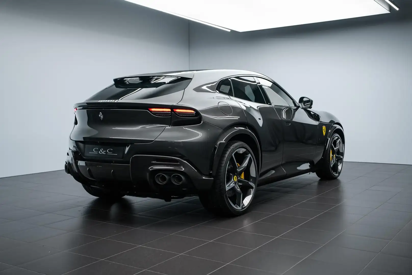 Ferrari Purosangue PROD25/FULL CARBON/PANORAMA Grigio - 2