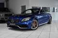 Mercedes-Benz C 63 AMG *1 Halter + MB * Deutsch* Unfallfrei Niebieski - thumbnail 1