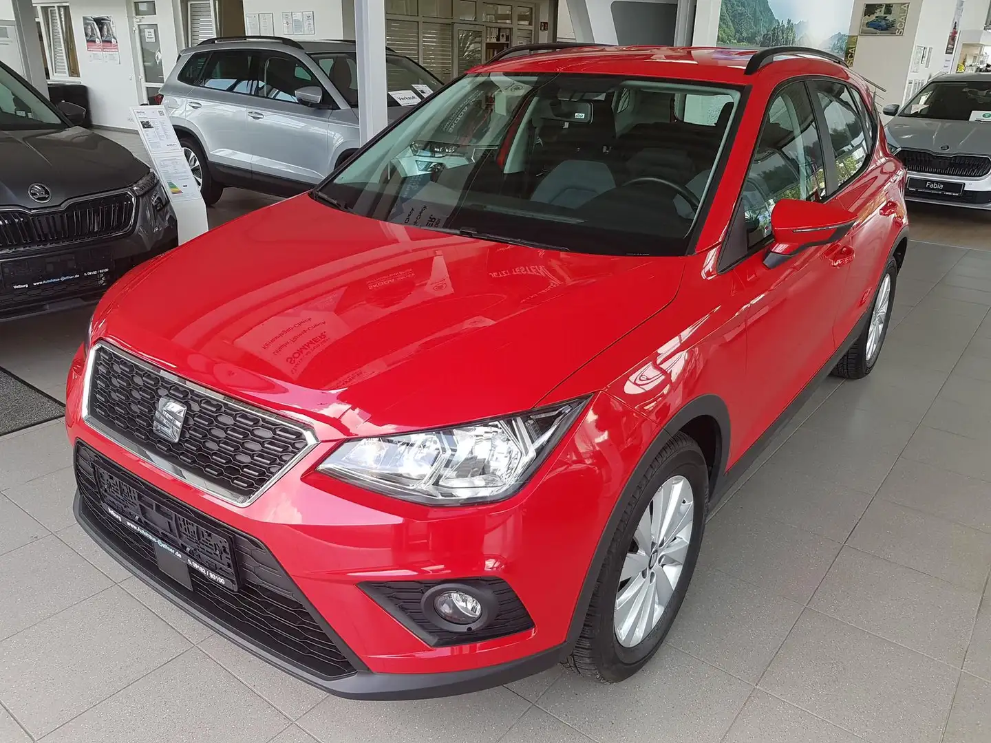 SEAT Arona Style TSI DSG Klima PDC Alu Rot - 1